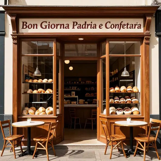 Delícias da Bon Giorno Padaria e Confeitaria